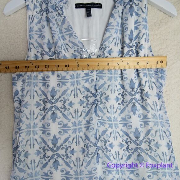 New! White House Black Market Tile Print Mini Dress , size XS - Picture 8 of 16